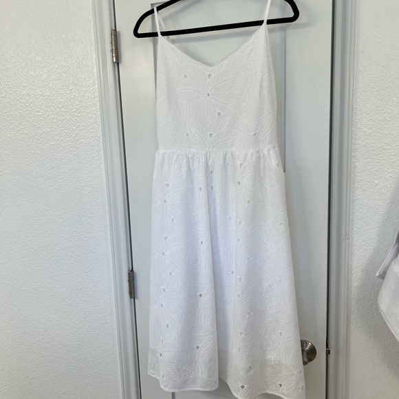 Saks Fifth Avenue white eyelet sundress - Picture 5 of 6